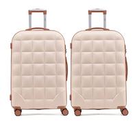 Flight Knight Bubble Suitcase Ryanair easyJet Jet2 Approved 8 Wheel Hardcase Suitcases Cabin or Medium & Large Check-in Sizes