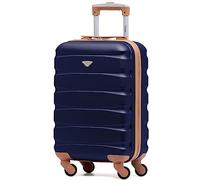 Flight Knight Lightweight 4 Wheel ABS Hard Case Suitcases Cabin Carry On Hand Luggage Approved for Over 100 Airlines Including easyJet, British Airways, RyanAir, Virgin Atlantic, Emirates & Many More