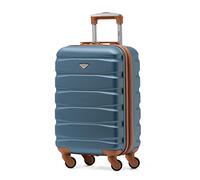 Flight Knight Cabin Suitcase 55x35x20, Carry On for Over 100 Airlines Like Ryanair, EasyJet, British Airways, Virgin Atlantic Lightweight Small Durable Cabin Bag, ABS Hard Shell, Hand Luggage