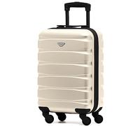 Flight Knight Lightweight 4 Wheel ABS Hard Case Suitcases Cabin Carry On Hand Luggage Approved for Over 100 Airlines Including easyJet, British Airways, RyanAir, Virgin Atlantic, Emirates & Many More