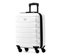 Flight Knight Cabin Suitcase 55x40x20 Ryanair Priority, EasyJet, Jet2 Lightweight Small Durable 4-Wheel Cabin Case, Carry-On for Over 60 Airlines, Hard Shell, 10kg Hand Luggage Bag (55 x 40 x 20 cm)