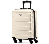 Flight Knight Cabin Suitcase 55x40x20 Ryanair Priority, EasyJet, Jet2 Lightweight Small Durable 4-Wheel Cabin Case, Carry-On for Over 60 Airlines, Hard Shell, 10kg Hand Luggage Bag (55 x 40 x 20 cm)
