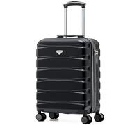 Flight Knight Cabin Suitcase 55x40x20 Ryanair Priority, EasyJet, Jet2 Lightweight Small Durable 4-Wheel Cabin Case, Carry-On for Over 60 Airlines, Hard Shell, 10kg Hand Luggage Bag (55 x 40 x 20 cm)