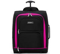 Flight Knight Carry On Cabin Suitcase easyJet Underseat Approved 2 Wheels Lightweight Bag Ideal for Airline Travel 45x36x20cm