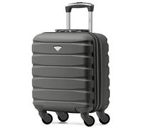 Flight Knight EasyJet Cabin Bag 45x36x20, Underseat, Lightweight Small Durable 4 Wheel Cabin Suitcase, Maximum Carry-On Size, ABS Hard Shell, 10kg Hand Luggage Bag- 45 x 36 x 20 cm Travel Bag