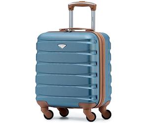 Flight Knight EasyJet Cabin Bag 45x36x20, Underseat, Lightweight Small Durable 4 Wheel Cabin Suitcase, Maximum Carry-On Size, ABS Hard Shell, 10kg Hand Luggage Bag- 45 x 36 x 20 cm Travel Bag