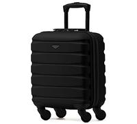 Flight Knight Lightweight 4 Wheel ABS Hard Case Suitcases Cabin Carry On Hand Luggage Approved for Over 100 Airlines Including British Airways, Ryanair & easyJet Approved Free Carry On 45x36x20cm