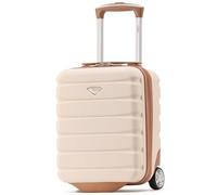 ABS Hard Shell Cabin Suitcases, 40cmx 30cm x20cm,Cream