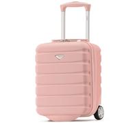 Flight Knight Lightweight 2 Wheel ABS Hard Case Suitcases Cabin Carry On Hand Luggage Approved for Over 100 Airlines Including Wizz, Ryanair & easyJet Approved Free Carry On 40x30x20cm