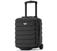 Flight Knight Lightweight 2 Wheel ABS Hard Case Suitcases Cabin Carry On Hand Luggage Approved for Over 100 Airlines Including Wizz, Ryanair & easyJet Approved Free Carry On 40x30x20cm