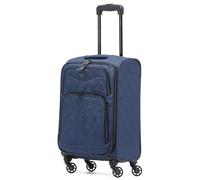 Flight Knight Lightweight 4 Wheel 800D Soft Case Quilted Suitcase Robust Anti Crack Cabin Carry On Hand Luggage Approved for Over 100 Airlines Including easyJet, BA & Many More!