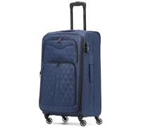 Flight Knight Lightweight 4 Wheel 800D Soft Case Quilted Suitcases Anti Crack Cabin & Hold Luggage Options Approved for Over 100 Airlines Including easyJet, BA & Many More!