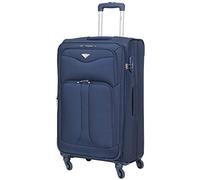 Flight Knight Lightweight 4 Wheel 800D Soft Case Suitcases Maximum Size for Delta, Virgin Atlantic Airlines Cabin & Hold Luggage Options Approved for 67 Airlines Including easyJet, BA & Many More!