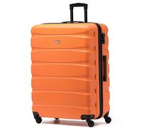 Flight Knight Lightweight 4 Wheel ABS Hard Case Extra Large Suitcase Approved for Over 100 Airlines Including easyJet, British Airways, Ryanair, Jet2, Emirates & Many More - Check-in Large Size 29"