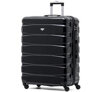 Flight Knight Lightweight 4 Wheel ABS Hard Case Extra Large Suitcase Approved for Over 100 Airlines Including easyJet, British Airways, Ryanair, Jet2, Emirates & Many More - Check-in Large Size 29"