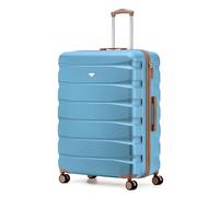 Flight Knight Lightweight 4 Wheel ABS Hard Case Extra Large Suitcase Approved for Over 100 Airlines Including easyJet, British Airways, Ryanair, Jet2, Emirates & Many More - Check-in Extra Large 29"