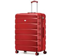 Flight Knight Lightweight 4 Wheel ABS Hard Case Extra Large Suitcase Approved for Over 100 Airlines Including easyJet, British Airways, Ryanair, Jet2, Emirates & Many More - Check-in Extra Large 29"