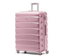 Flight Knight Lightweight 4 Wheel ABS Hard Case Medium Suitcase Approved for Over 100 Airlines Including easyJet, British Airways, Ryanair, Jet2, Emirates & Many More - Check-in Medium Size 25"