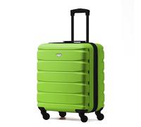 Flight Knight Lightweight 4 Wheel ABS Hard Case Small Suitcase Approved for Over 100 Airlines Including easyJet, British Airways, Ryanair, Jet2, Emirates & Many More - Carry On 56x45x25cm