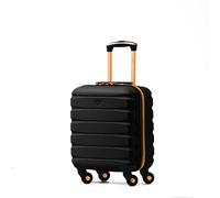 Flight Knight Lightweight 4 Wheel ABS Hard Case Small Suitcase Approved for Over 100 Airlines Including easyJet, British Airways, Ryanair, Jet2, Emirates & Many More - Carry On 45x36x20cm