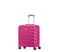 Flight Knight Lightweight Cabin Suitcase 56x45x25cm | Maximum Allowance for British Airways, Jet2 & EasyJet (Large Cabin Bag) | ABS Hard Shell, Silent Spinner for Long-Haul Travel and Weekend Breaks