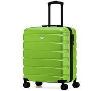 Flight Knight Lightweight Cabin Suitcase 56x45x25cm | Maximum Allowance for British Airways, Jet2 & EasyJet (Large Cabin Bag) | ABS Hard Shell, Silent Spinner for Long-Haul Travel and Weekend Breaks