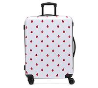 Flight Knight Luggage Large - 8 Wheel Hard Case Suitcases - Side Lock - Cabin & Check-in Large Sizes - easyJet, British Airways, Ryanair, Jet 2 Approved