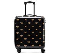 Flight Knight Luggage Medium - 8 Wheel Hard Case Suitcases - Side Lock - Cabin & Check-in Large Sizes - easyJet, British Airways, Ryanair, Jet 2 Approved