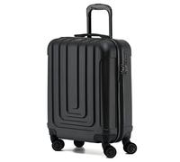 Flight Knight Premium Hard Shell Lightweight Cabin Suitcase - 8 Spinner Wheels - Built-in TSA Lock & USB Port - Airline Approved Luggage Including easyJet & Maximum Size for Lufthansa 55x40x23cm