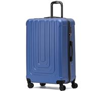 Flight Knight Premium Lightweight Suitcase - Built-in Side Lock - 8 Spinner Wheels - ABS Hard Shell Carry On Or Check in Luggage - Highly Durable - Approved for Over 100 Airlines