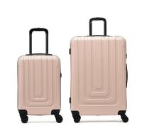 Flight Knight Premium Lightweight Suitcase - Built-in TSA Lock with USB Port - 8 Spinner Wheels - ABS Hard Shell Carry On Or Check in Luggage - Highly Durable - Approved for Over 100 Airlines
