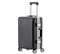 Flight Knight Premium Travel Suitcase - 8 Spinner Wheels - Built-in TSA Combination Lock Lightweight ABS Hard Shell Carry on Check in Luggage with Highly Durable - Approved for Over 34 Airlines