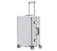 Flight Knight Premium Travel Suitcase - 8 Spinner Wheels - Built-in TSA Lock Lightweight Aluminium Frame, ABS Hard Shell Carry on Check in Luggage Highly Durable - Approved for Over 100 Airlines