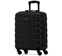 Flight Knight Lightweight 4 Wheel ABS Hard Case Suitcases Cabin Carry On Hand Luggage Approved for Over 60 Airlines Including easyJet, Jet2 & Maximum Size for Ryanair (Priority) 55x40x20cm
