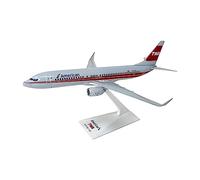 Flight Miniatures American/TWA 737-800 1:200 Scale - Plastic Snap-Fit Model Airplane - Collectible Replica of American Airlines/TWA - Part #ABO-73780H-035