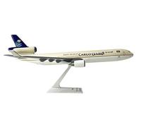 Flight Miniatures Saudi Arabian Cargo MD-11 1:200 Scale - Plastic Snap-Fit Model Airplane - Collectible Replica of Saudi Arabian Airlines Aircraft - Part #AMD-01100H-022