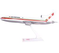 Flight Miniatures TAP Air Portugal (79-05) L-1011 1:250 Scale - Plastic Snap-Fit Model Airplane - Collectible Replica of TAP Air Portugal Aircraft Part #ALK-10110I-015