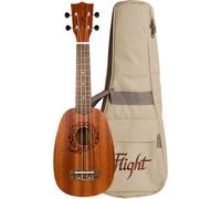 Flight Natural Series NUP310 Pineapple Soprano Ukulele with Gig Bag