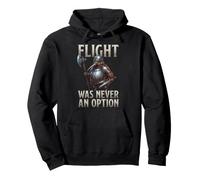 Flight Never Option Flightless Birds Medieval Viking Kiwi Pullover Hoodie