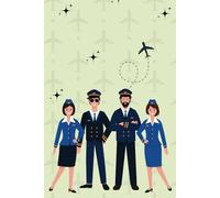 Flight Notebook for Student & Private Pilots | Lined Aviation Journal for Flight Training & Pilot Notes: Perfect for Flight School, Ground School, and Airplane Lovers | 180 Pages - 6x9 Lined Logbook