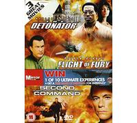 Flight Of Fury/The Detonator/Second In Command [DVD]