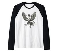 Flight of the Human Eagle Garuda Raglan Baseball Tee