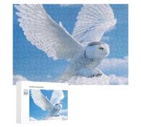 Flight Of The Snowy Owl Jigsaw Puzzles for Adult Family Activities Games Home Decor Puzzle 300 PCS