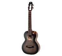 Flight Peter Moss Signature Moonburst Stain Electro-Acoustic Tenor Ukulele with Deluxe Gig Bag