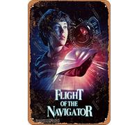 Flight Pf The Navigator Vintage Look Metal 8X12 Inch Decoration Poster Sign for Home Kitchen Bathroom Farm Garden Garage Inspirational Quotes Wall Decor