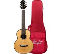 Flight Princess Series GUT850 Guitarlele Natural Solid Top Guitalele with Gig Bag