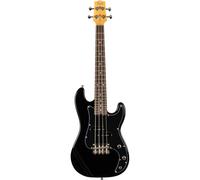 Flight Rock Series Mini Bass Lite Black Electric Bass Guitar
