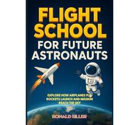 FLIGHT SCHOOL FOR FUTURE ASTRONAUTS: A Hands-On Space Adventure with Moon Phases, Constellations, and Stargazing Activities for Curious Kids 8-12 (Space books for children)