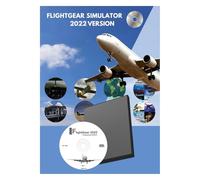 Flight Simulator 2022 Edition - Flightgear Realistic Worldwide Flight Experience for PC - Includes 150 Aircraft models - World scenery Access