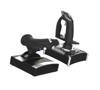 Flight Simulator Multi-Platform Control Stick Joystick Controller with Vibration for 7/8/10/11 Programmable Flight Joystick Triple Mode Programmable Gamepad